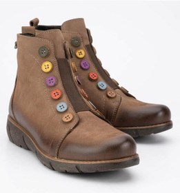 Resim Venüs 1953791k-22k Kadın Deri Bot 1953791K-R13206 Vizon 