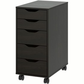 Resim IKEA Keson, 5 Çekmeceli Ofis-makyaj-eşya Düzenleyici, Derinlik: 58cm Yükseklik:76 cm Genişlik: 36cm 