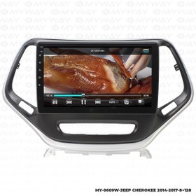 Resim Araç Multimedya Jeep Cherokee Android 12 Carplay 4Gb Ram + 64Gb Hdd 2014-2017 Navigasyon Ekran MYW 