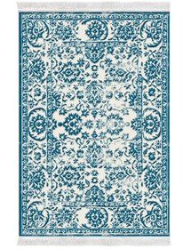 Resim Alanur Home Eko Trend Djt Yıkanabilir Kaymaz Taban 3 Lü Yatak Odası Takımı 744 Vintage Mavi 