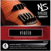 Resim D'Addario NS310 4/4M NS Elektro Keman Teli 