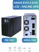 Resim Genel Markalar Sinus Evo Lcd 3 Kva Online Ups Kesintisiz Güç Kaynağı 7ah 