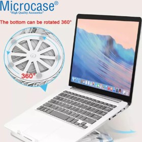 Resim Microcase 10-12 Inch Macbook Notebook Laptop Için 360 Dönerli Kademeli Masaüstü Stand - AL3481 