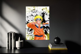 Resim Naruto Metal Poster 628 - 15x20cm (Küçük) 