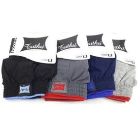Resim Tutku Erkek Füme Penye Boxer 6'Lı Paket 117 001 