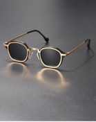 Resim REN EYEWEAR Angel Square Kare Gold Çerçeve Güneş Gözlüğü Unisex /coolandbetter 