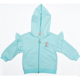 Resim Serbend Sbk-1106 Serbend Kız Bebek Fermuarlı Sweatshirt 