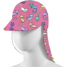 Resim Slipstop Kitties Sun Hat Kız Çocuk Şapka 