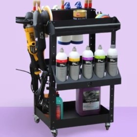 Resim Virtues Deta Tekerlekli Malzeme Arabası 