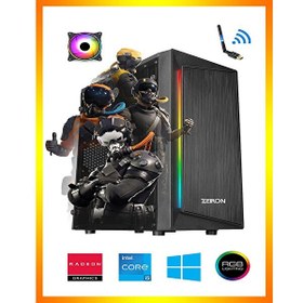 Resim Zeiron RDX02 Intel Core i5 4570 8 GB RAM 128 GB SSD 500 GB HDD RX 550 4 GB FreeDOS Masaüstü Oyun Bilgisayarı 