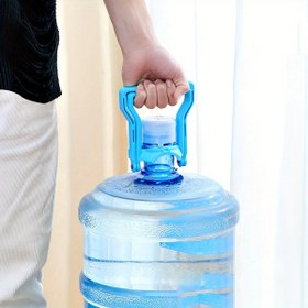 Resim 1 adet Dayanıklı PP Polipropilen Su Şişesi Taşıma Kolu - Taşınabilir Enerji Tasarruflu Su Sürahisi Kaldırıcı - Standart Şişelere Uyar - Kolay Taşıma Aksesuarı 