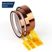 Resim Heat Resistant Sublimation Tape For Heat Transfer, High Temperature Tape For Electronics Masking, Soldering, Protecting Circuit Board, For Office/Commercial 
