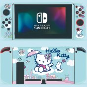 Resim Jingyi Switch Için Koruyucu Kılıf Nintendo Switch Konsolu ve Joy-Con ile Uyumlu Tpu Ince Kılıf Kapağı (Yurt Dışından) 