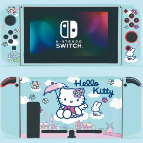 Resim Jingyi Switch Için Koruyucu Kılıf Nintendo Switch Konsolu ve Joy-Con ile Uyumlu Tpu Ince Kılıf Kapağı (Yurt Dışından) 