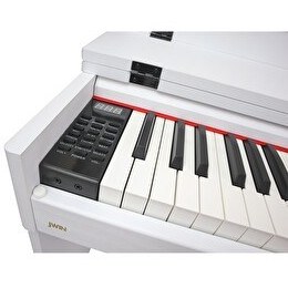 Resim Jwin Sapphire SDP-140W Çekiç Aksiyonlu 88 Tuşlu Dijital Piyano 