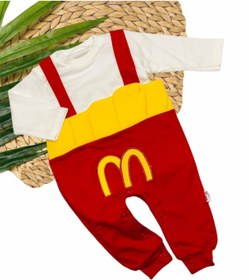 Resim babixkids Ünisex Pattates Figürlü Bebek Badili Slopet 