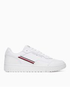 Resim Tommy Hilfiger Şerit Logolu Erkek Basket Sneaker 
