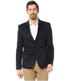 Resim Sposo G-185 İki Düğme Dar Kalıp Lacivert Erkek Blazer Ceket Lacivert 