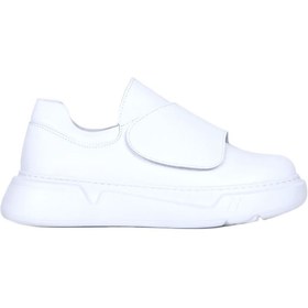 Resim Bueno Shoes Beyaz Deri Erkek Spor Ayakkabı 01ms10803 