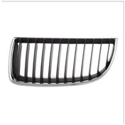 Resim Bmw 3 Serisi E90 E91 Panjur Sol (Krom+Siyah) - 51137120007 420818742 