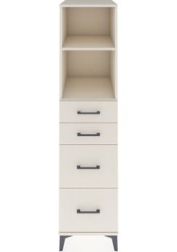 Resim Kronos Dolap 2 Raflı 4 Çekmeceli 44x59x182 Aytaşı-aytaşı Aytaşı 