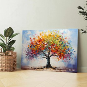 Resim Suluboya Ağacı - 120x80 ( Çok Satan ) 