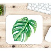 Resim Florence Event Monstera Yaprak Baskılı Mousepad 23x19 Cm 