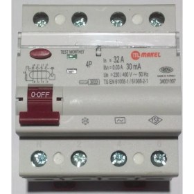 Resim Makel 4X32A 30Ma Kaçak Akım Koruma Şalteri 