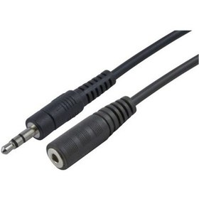 Resim Aux Uzatma Kablo Kulaklık Uzatma Kablosu 3.5Mm Aux Ses Ek 5 Metre 