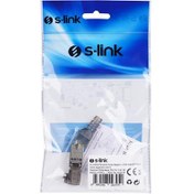 Resim S-link SL-KS92 Pensesiz Kolay Bağlantı CAT6 Metal STP Jack 