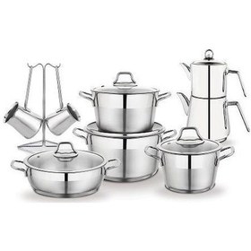 Resim Schafer Mamma Mia 15 Parça Çelik Çeyiz Seti 