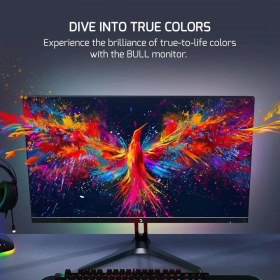 Resim Gamepower Bull T10 24'' Flat IPS 180 Hz 0.5 Ms Gaming Monitör 