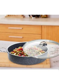Resim Eda Zk-053 Zeyna 26 Cm Granit Pilav Karnıyarık Tencere 