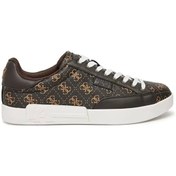 Resim Guess Erkek Kahverengi Caserta 4G Logolu Snekaer 