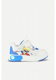 Resim Vicco Boyko Işıklı Erkek Bebek Beyaz Sneaker 