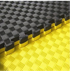 Resim Ges Medikal Kalınlık Tatami Sarı Siyah 100 x 100 26 MM Çok Renkli 