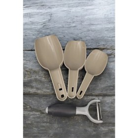 Resim Küche&Haus Sebze ve Meyve Soyacak Erzak Küreği 2'li Set 