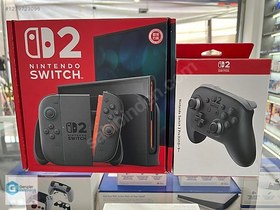 Resim Nintendo Switch 2 + Pro Controller + SIFIR GARANTİ + TAKAS KURYE 