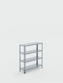 Resim Mira Çelik Raf 31x93x100 4 Raflı Arşiv Raf Raf 