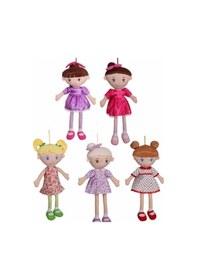 Resim Sevimli Bez Bebek Uyku Arkadaşı 50 Cm Pembe 