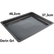 Resim Arçelik Beko Fırın Tepsisi 46,2 X 37,3 Cm Ankastre Emaye Derin Gri Tepsi 219440107 