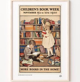 Resim Evde Daha Fazla Kitap!, Poster 