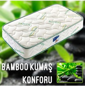 Resim Babyhopeankara 70X180 Midilife Bamboo Tek Kişilik Ortopedik Yaylı Yatak 