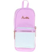 Resim Kaukko Kalem Çantası Soft Floral Junıor Bag Vıolet K2441 