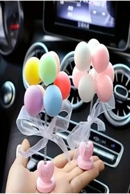 Resim Tanem renkli balon 1 ADET ARABA İÇİ SEVİMLİ AKSESUAR SEVGİLİYE HEDİYE 