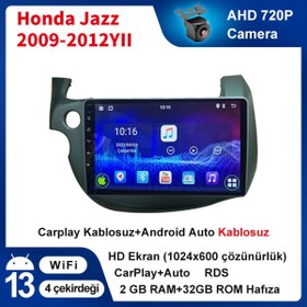 Resim Conico Honda Jazz 2009-2012Yıl 2GB Ram 32GB Rom Hafıza Multimedya Kablosuz Carplay Navigasyon 