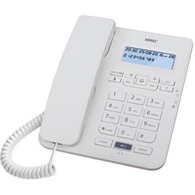 Resim Karel TM-145 Beyaz Masaüstü Telefon 