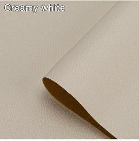 Resim 10-200cm Kendinden Deri İçin Onarım Yama Bant Ev Dıy Fix Kanepe Moto Araba Creamy White 200cm X 138cm 