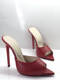 Resim HAYYSHOES Kadın Astarlı Topuklu Terlik 