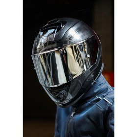Resim LS2 Storm 2 Jeans Kask Tek Renk Yüksek Performanslı KPA Malzeme ile Hipoalerjenik Konforlu İç Pedler 